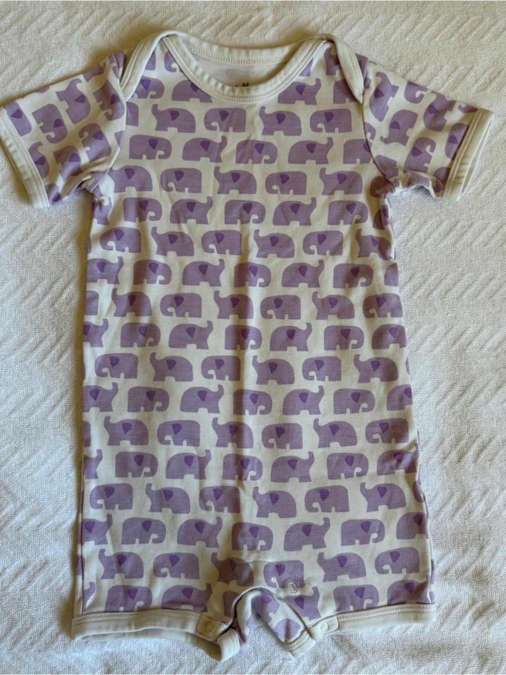 Primary Lavender Elephant Shortie